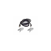 Belkin 25ft Cat5e Snagless Patch Cable Black (A3L791B25BLKS)