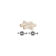 Belkin Fiber Optic Coupler / St/st Mm Duplex (R6F008)