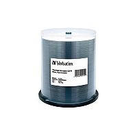 Verbatim 100pk Cd-r 80min 700mb 52x Wh Therm Hub (95254)