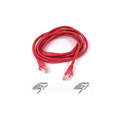 Belkin Cat5e Snagless Patch Cbl (A3L791100RDS)