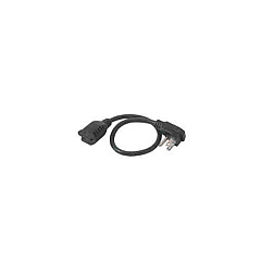 C2G Flat Plug Power Strip Plus Nema 5-15 F/m (29804)