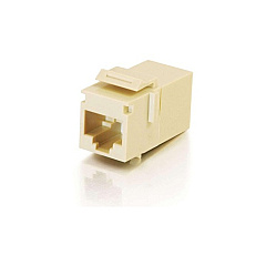 C2G Rj45 8p8c Keystone Insert Coupler Ivory (03674)