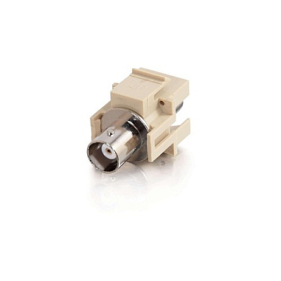 C2G Snap-in Bnc Keystone Module Ivory (03811)