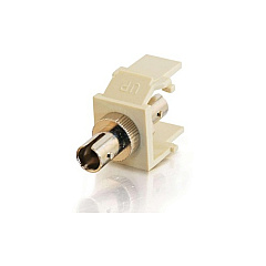 Leviton Snap-in St Fiber Keystone Module Ivory (03815)