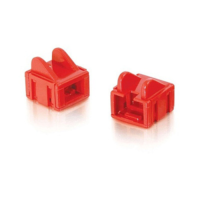 C2G Rj45 Patch Cord Boot Red 25pk (07879)