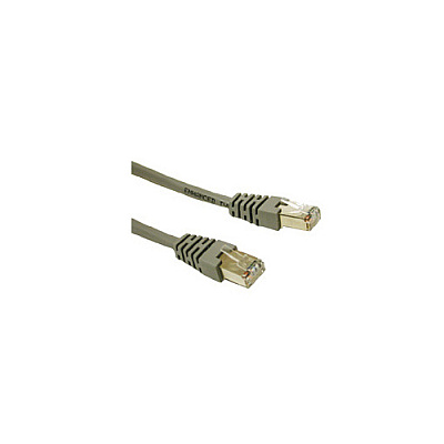 C2G 75ft Cat5e Molded Stp Cbl-gry (28700)