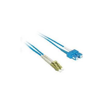 Leviton C2g 3m Lc-sc 9/125 Os1 Sm Fiber-blu (33347)