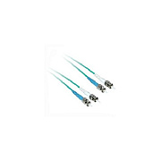 Leviton C2g 1m St-st 10g Om3 Mm Fiber-aqua (36101)
