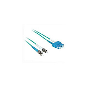 Leviton C2g 2m Sc-st 10g Om3 Mm Fiber-aqua (36112)