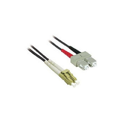 Leviton C2g 1m Lc-sc 62.5/125 Om1 Fiber-blk (37221)