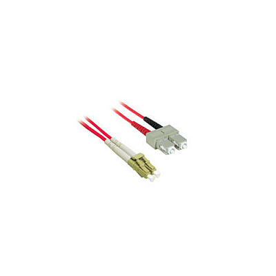 Leviton C2g 1m Lc-sc 62.5/125 Om1 Fiber-red (37236)