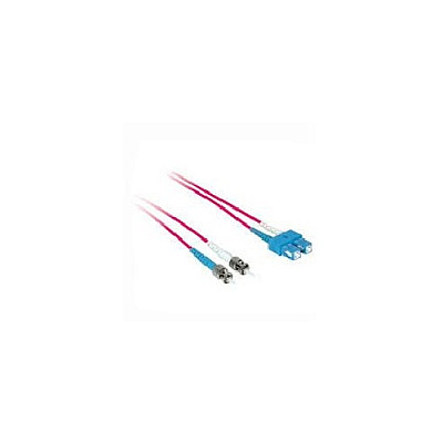 Leviton C2g 1m Sc-st 50/125 Om2 Mm Fiber-red (37315)