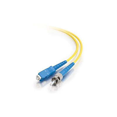 Leviton C2g 2m Sc-st 9/125 Os1 Pln Fiber-ylw (37921)