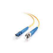 Leviton C2g 2m Lc-st 9/125 Os1 Pln Fiber-ylw (37926)