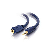 C2G 12ft Velocity 3.5mm Stereo M/f Cable (40609)