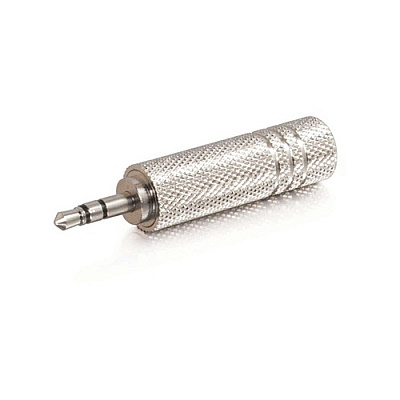 C2G 3.5mm Stereo Male To 6.3mm Stereo Female (40636)
