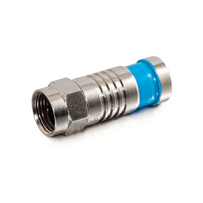 C2G Antenna Contr Fconnector Quad Rg-6 50pk (41079)