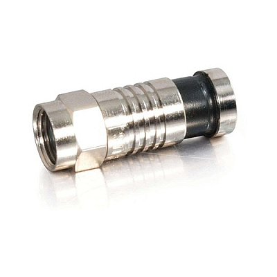 C2G Rg59 F Type Compression Conn 10pk (41128)