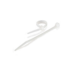 C2G 4in Cable Ties - White 100pk (43032)