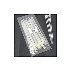 C2G 6in Screw Mountable Cbl Ties 50pk (43040)