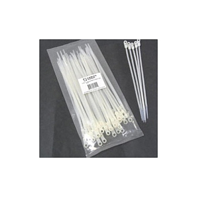C2G 6in Screw Mountable Cbl Ties 50pk (43040)