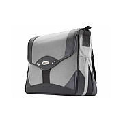 Mobile Edge Premium Laptop Messenger-blk/silver-15.4 (MEMP02)