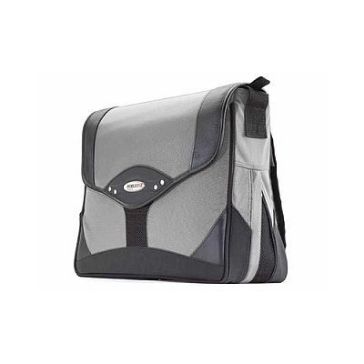 Mobile Edge Premium Laptop Messenger-blk/silver-15.4 (MEMP02)