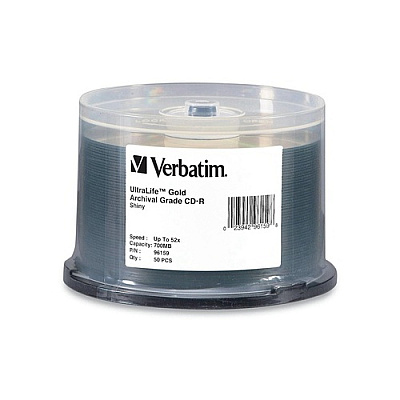 Verbatim Disk Cd-r 80 Min,52x,700m,50pk, Spindle (VER96159)