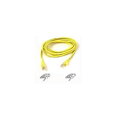 Belkin Network Cable Rj-45(m)/rj-45(m) 1ft (A3L79101YLWM)