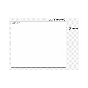 Seiko Zip Disk Labels, White. 2.007 Inc (SLPZIP)