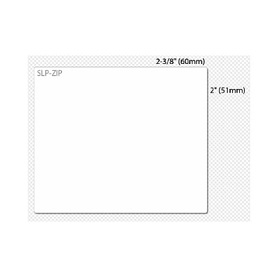 Seiko Zip Disk Labels, White. 2.007 Inc (SLPZIP)