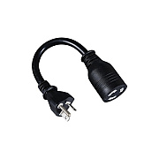 Tripp Lite 6in Power Cord 20a 12awg L5-20r To 5-20p (P04406I)