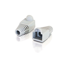 C2G Rj45 Plug Cover-6.0mm Gray-50 Pk (04754)