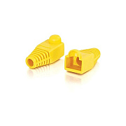C2G Rj45 Plug Cover-6.0mm Yellow-50 Pk (04756)