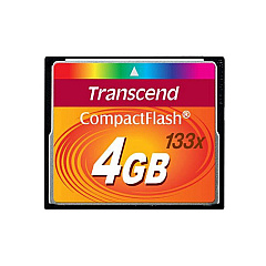 Transcend 4gb Cf Card (133x) (TS4GCF133)