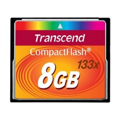 Transcend 8gb Cf Card (133x) (TS8GCF133)