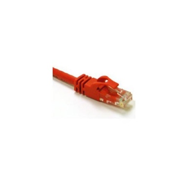 Micropac Technologies Cat6 Molded Patch Cable, Red, 7ft (C6-7-RDB)