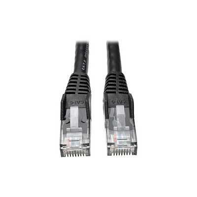 Tripp Lite 2ft Cat6 Snagless Patch Cable M/m Black (N201002BK)