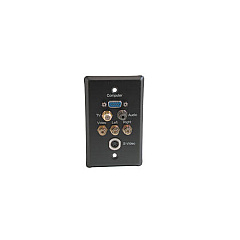 C2G Sgl Gang Tv,hd15,s-video,a/v Wall Plate (40967)