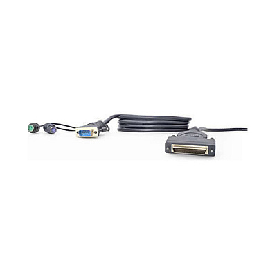 Belkin Omniview Dual-port Kvm Cable 25 Ft Ps/2 (F1D940025)