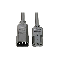 Tripp Lite 10ft Power Cord 15a 14awg C14 To C13 (P005010)