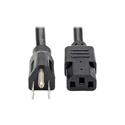 Tripp Lite 10ft Power Cord 15a 14awg 5-15p To C13 (P007010)