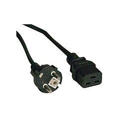 Tripp Lite 8ft 2-prong Euro Power Cord C19/cee 7/7 (P050008)