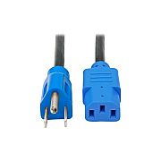 Tripp Lite 4ft Power Cord 18awg 5-15p To C13 Blue (P006004BL)