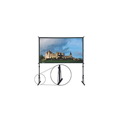 DA-Lite Screen F/f Dlx Comp Scrn,dmbbf 7x7 (88610)
