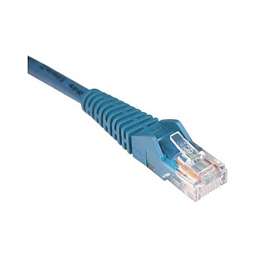 Tripp Lite 1ft Cat5e Snagless Patch Cable M/m Blue (N001001BL)
