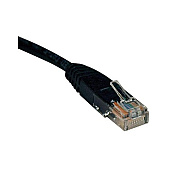 Tripp Lite 20ft Cat5e Molded Patch Cable M/m Black (N002020BK)