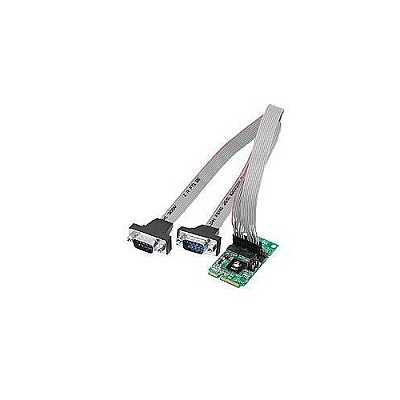 SIIG 2-port Rs232 Serial Mini Pcie With Power (JJE20211S1)