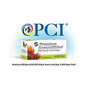PCI Brand Compatible Okidata 43502301 (oki Type 9) Black Toner Cartridge 3k Yield For Okidata B4400 B4550 B4600 B4600n B4600nps. Oki 43502301 (43502301PCI)
