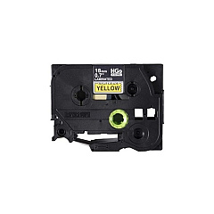 Brother High Grade Tapes,5pk, Black On Yellow (HGE6415PK)